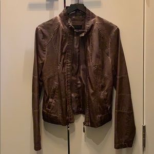 RD Style Faux Leather Jacket